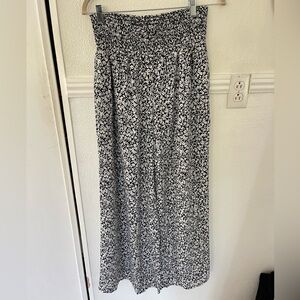 Floral loose pants